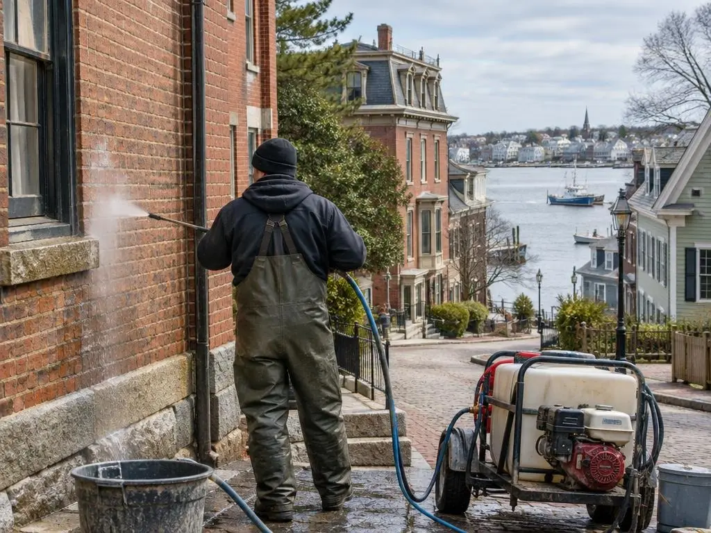 Brick & Masonry Cleaning in Portland, ME