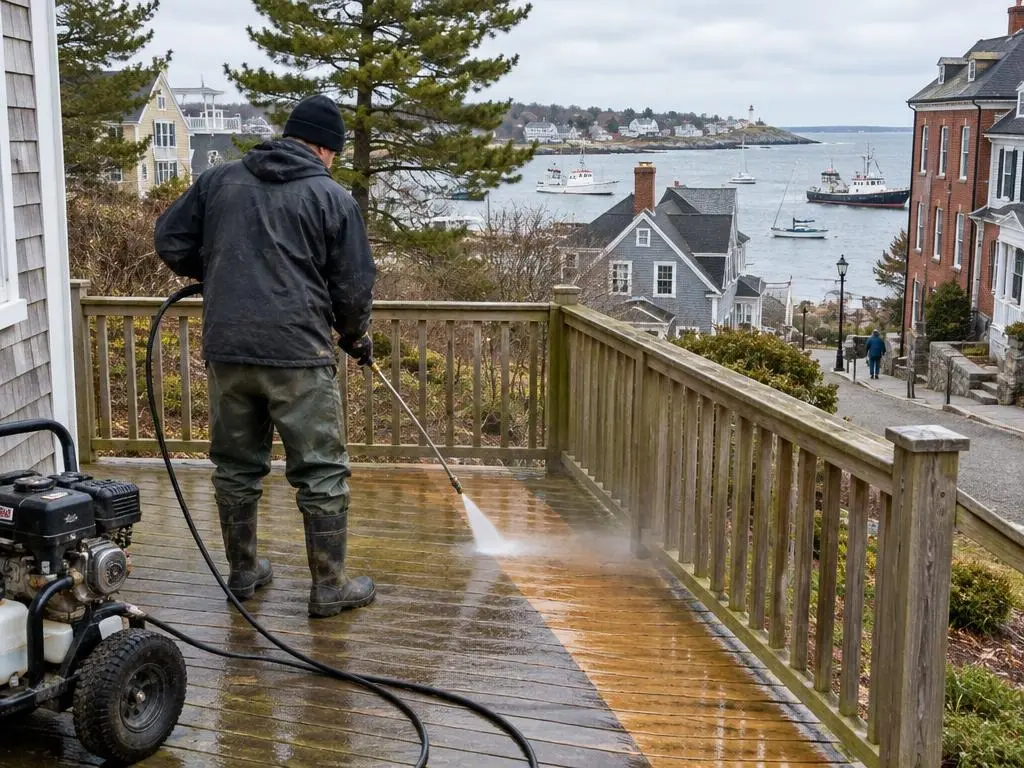 Deck & Fence Cleaning in Portland, ME