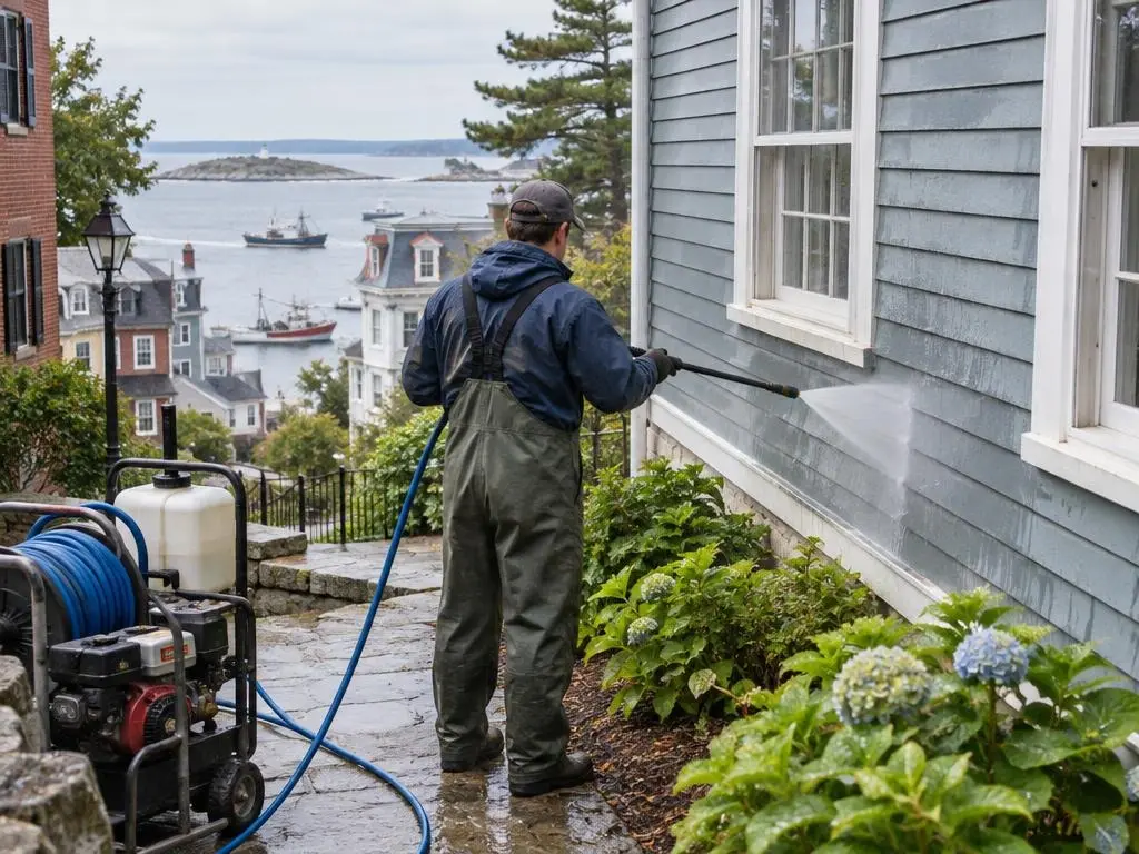 House Washing in Portland, ME